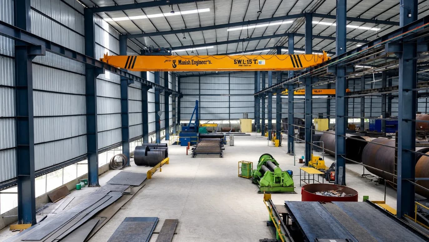 Main fabrication hall