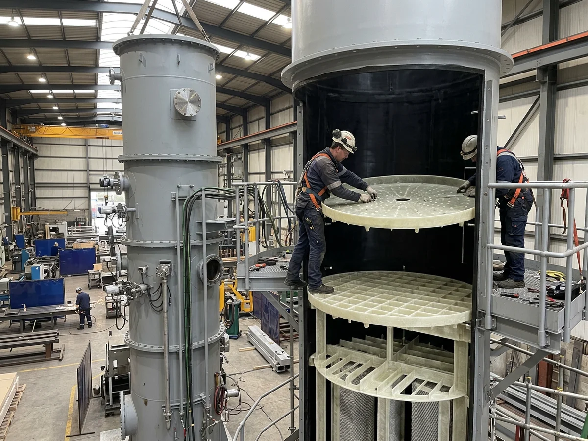 Absorption Column — FRP Internals