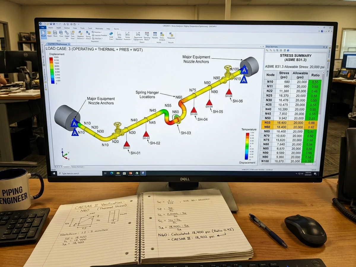 CAESAR II Stress Model
